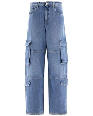 Jacob Cohen Riri Relaxed Fit Cargo Jeans - Blue