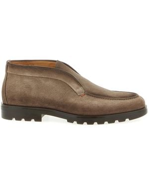 Santoni 'Rock' Ankle Boots - Brown