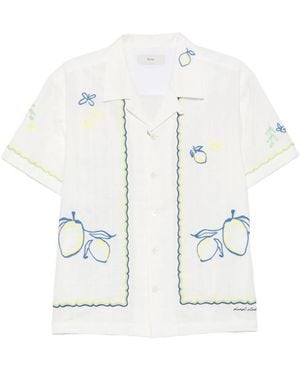 DUNST Cotton Shirt - White