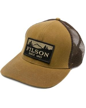 Filson "Scenic Waxed Logger Mesh" Cap - Green