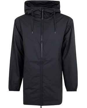 Rains Lohja Long Jacket Rain-Coat - Blue