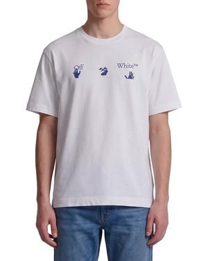 Off-White c/o Virgil Abloh Off Bacco Arrow Skate T-Shirt - White