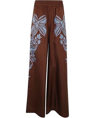 La DoubleJ Palazzo Pants Placée - Brown