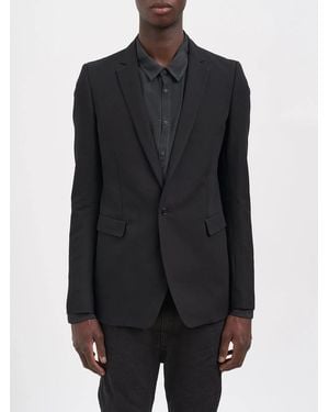 Poeme Bohemien Cotton And Silk Jacket - Black
