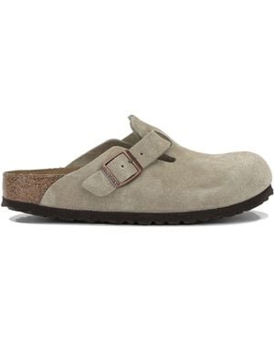 Birkenstock Suede Eva Loafers - Gray