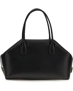 THEMOIRÈ Medium Talia Trank Shopping Bag - Black