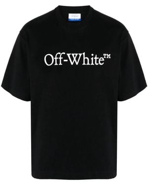 Off-White c/o Virgil Abloh Big Bookish Skate S/S Tee - Black