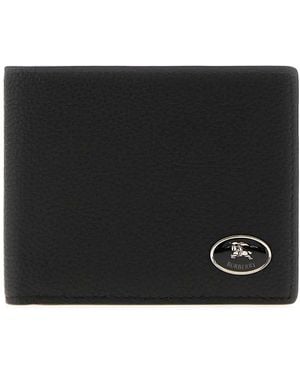 Burberry Leather Wallet - Black