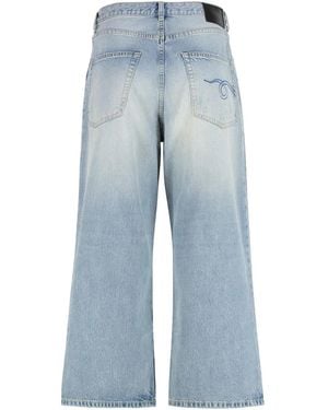 R13 D'Arcy Wide-Leg Jeans - Blue