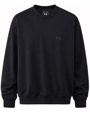 Y-3 3 Cotton Sweatshirt - Blue