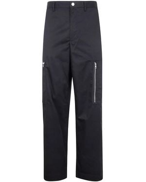 Michael Kors Ctn Tech Zip Cargo Pant - Blue