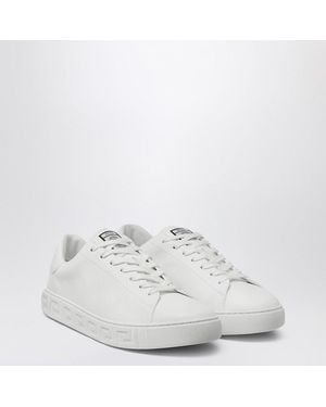 Versace Greca Nylon Sneakers - White