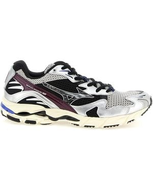 Mizuno 'Wave Rider 10' Trainers - White