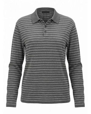 Nili Lotan 'Foley' Polo Neck - Gray