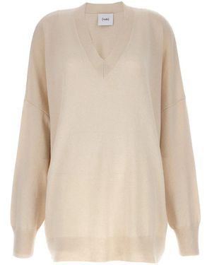 Nude Oversize Jumper - Natural