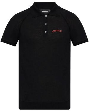 DSquared² T-Shirt And Polo - Black
