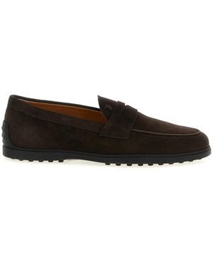 Tod's 'Gomma' Loafers - Black