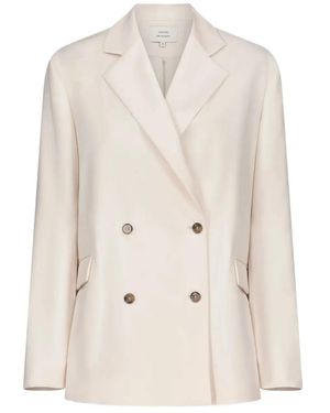 Loulou de Saison "Donau" Tailored Jacket - Natural