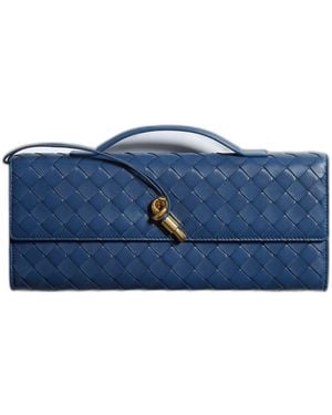 Bottega Veneta Clutch Andiamo - Blue
