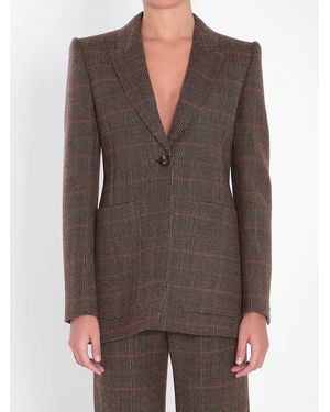 Chloé Single-Breasted One Button Jacket - Brown