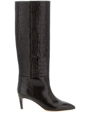 Paris Texas 'Stiletto' Boots - Black