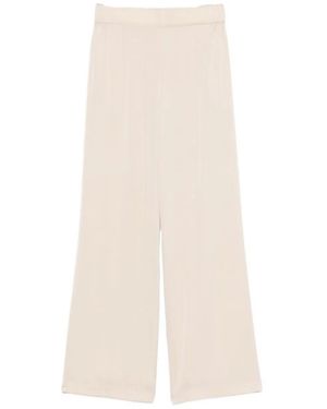 Silk95five Amalfi Silk Pants - White