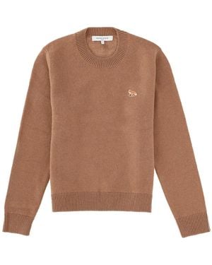 Maison Kitsuné Maison Kitsuné "Baby Fox" Sweater - Brown