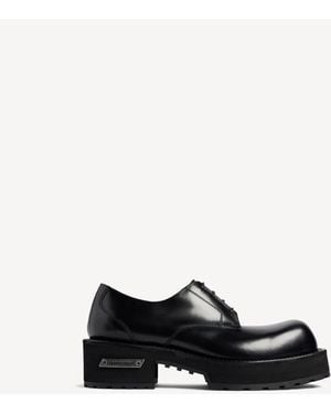 Balenciaga Venom Derby Shoes - Black