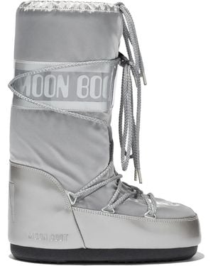 Moon Boot Icon Glance Boots - Gray