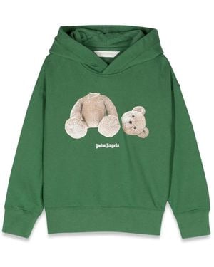 Palm Angels Bear Hoodie - Green