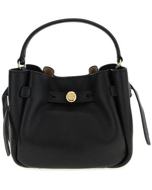 Tory Burch 'Romy' Bucket Bag - Black