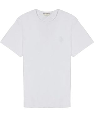 JW Anderson T-Shirt Con Logo Ricamato - White