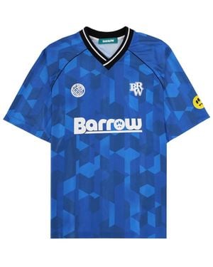 Barrow T-Shirt Con Logo - Blue