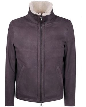 Barba Napoli "Dennis" Shearling - Purple