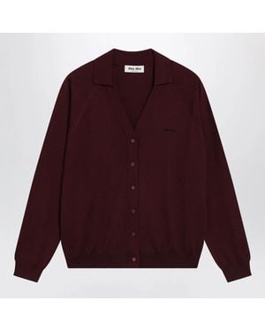 Miu Miu Cardigan - Purple