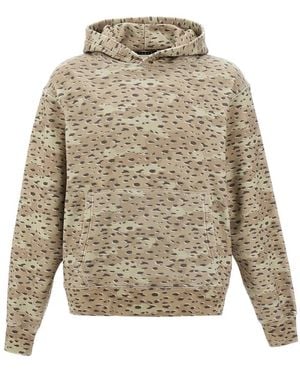 Stampd Felpa Con Cappuccio 'Camo Leopard' - Natural
