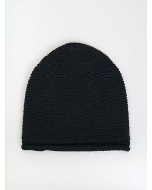 DEVOA Cashmere Beanie - Black