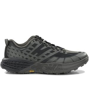 Hoka One One "Speedgoat 2" Low-Top Trainers - Black