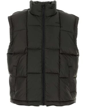 Vetements Dark Polyester Down Jacket - Black