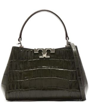 Tory Burch Eleanor Mini Satchel Purse - Black