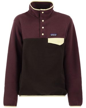 Patagonia Lightweight Synchilla Snap-T Fleece - Purple