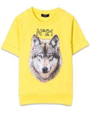 N°21 Sweatshirt - Yellow