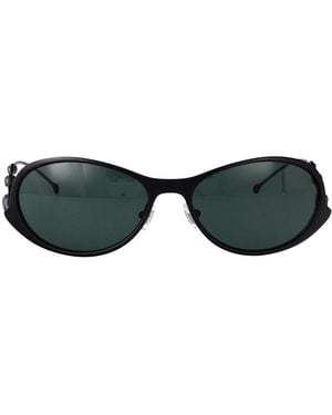 DIESEL Powdre Matte Metal Sunglasses - Black