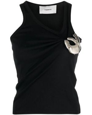 Coperni "Emoji" Tank Top - Black