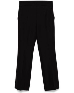 Gucci Wool Cropped Pants - Black