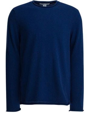 Comme des Garçons Shirt Wool Knitwear - Blue