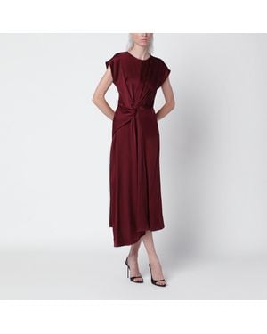 Victoria Beckham Aria Midi Dress - Red
