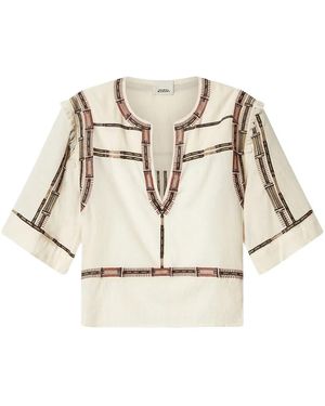 Isabel Marant Fiosa Top - Natural