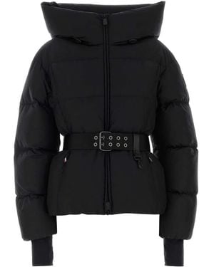 Moncler Nylon Nesene Down Jacket - Black
