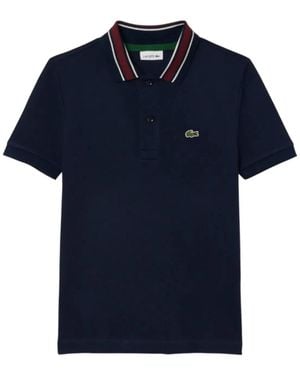 Lacoste Polo Shirt "Petit Pique" - Blue